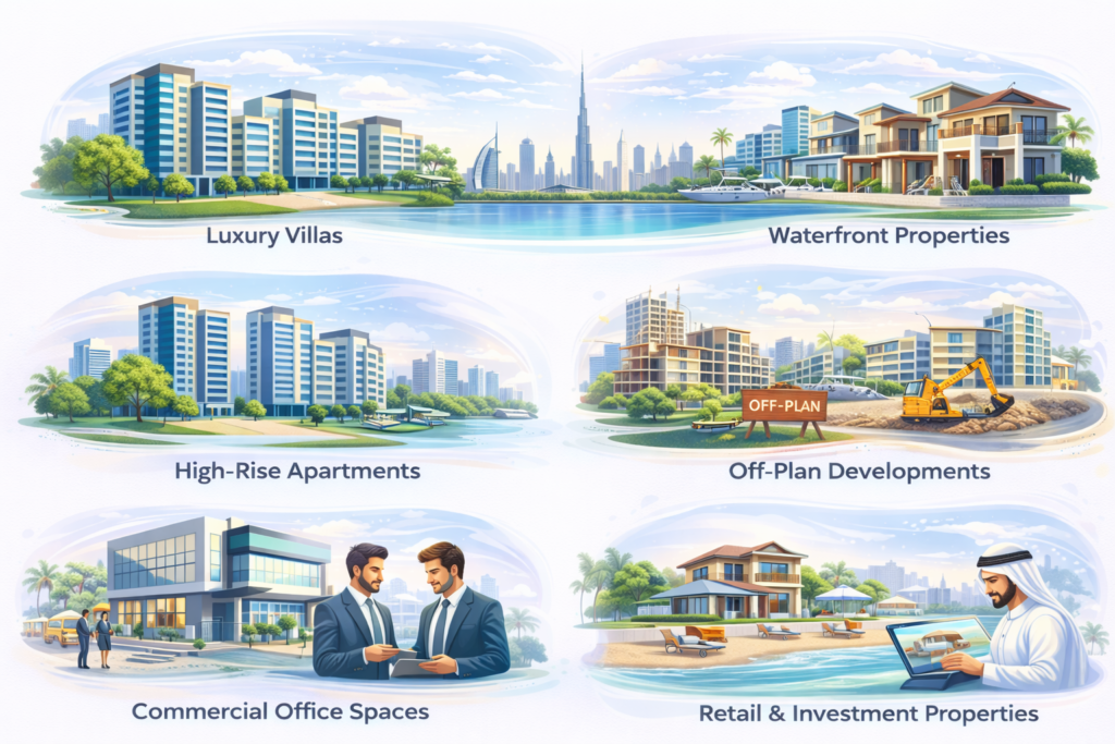 Types of Real Estate Projects We Promote